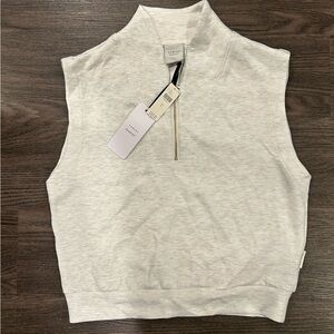 NWT Varley Loretta Half-Zip Vest
